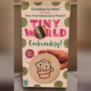 Tiny World Embroidery!